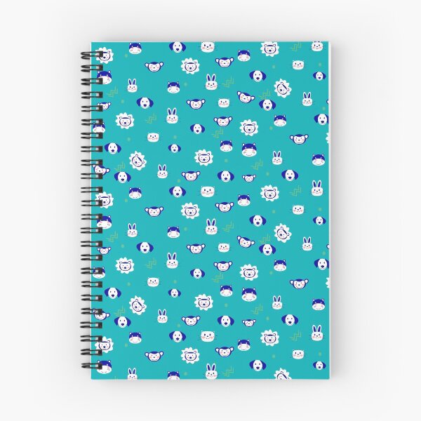 Item preview, Cute animals on light blue designed and sold by ByMoss.