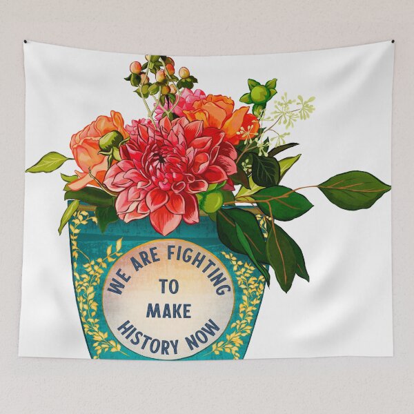 Item preview, We Are Fighting To Make History Now designed and sold by fabfeminist.