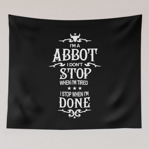 Item preview, Abbot T Shirt - I Don't Stop Gift Item designed and sold by bornmedia.