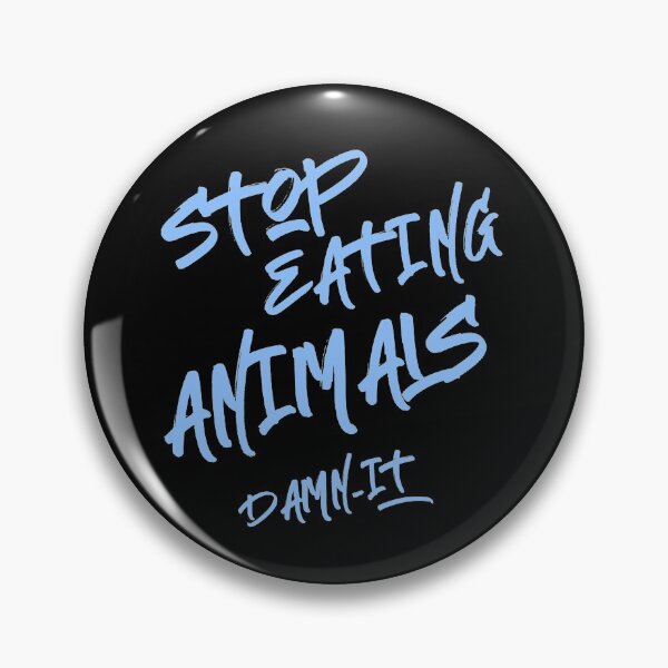 Item preview, Stop Eating Animals  designed and sold by WolfShadow27.