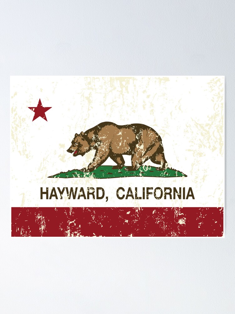 Vintage California Flag T-Shirt - Heavy Distressed Textures Vintage California Flag T-Shirt - Heavy Distressed Textures