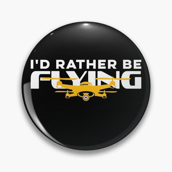 Item preview, I'd Rather Be Flying Drone Life Pilot Quadcopter designed and sold by Zeelicious Designs.