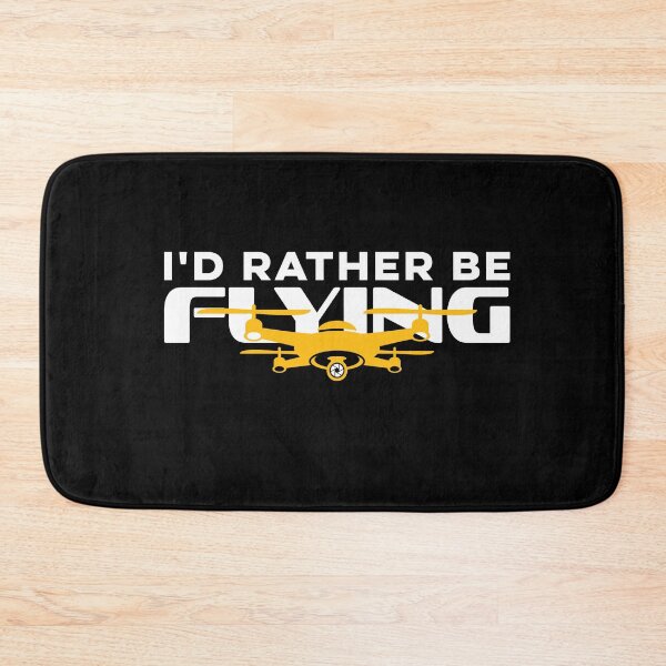 Item preview, I'd Rather Be Flying Drone Life Pilot Quadcopter designed and sold by Zeelicious Designs.