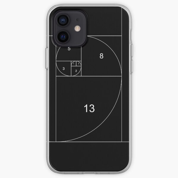 Golden Spiral | Fibonacci Numbers iPhone Soft Case