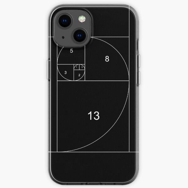 Golden Spiral | Fibonacci Numbers iPhone Soft Case