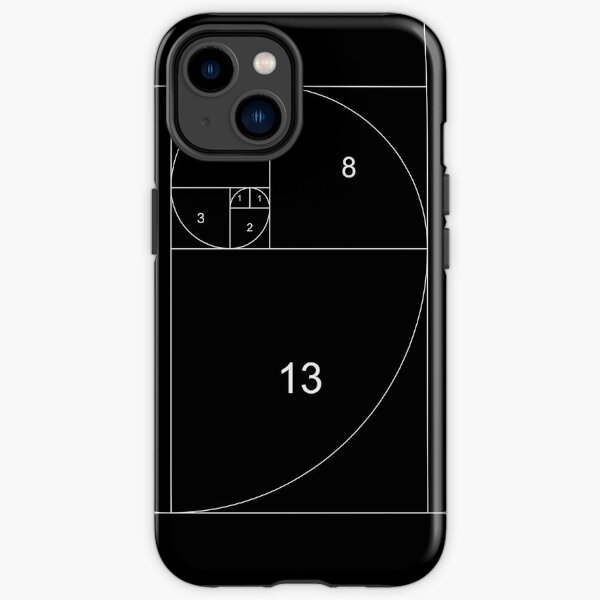 Golden Spiral | Fibonacci Numbers iPhone Tough Case