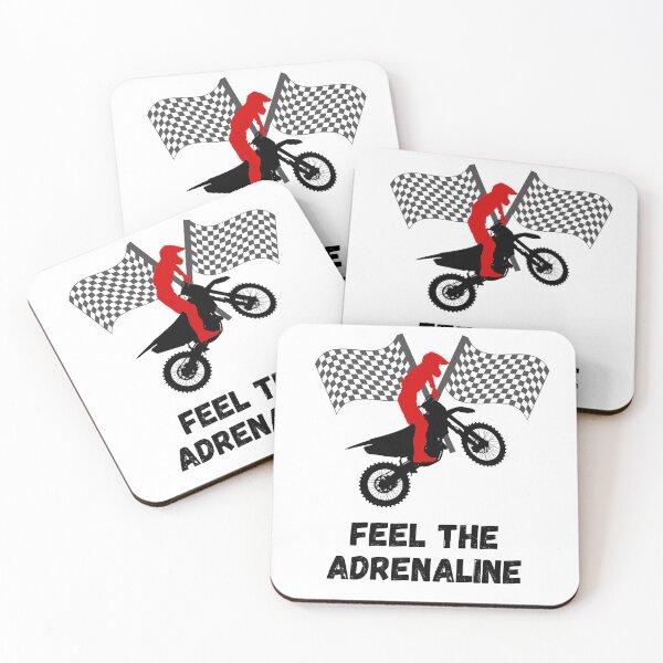Item preview, Feel The Adrenaline Motocross  designed and sold by LamV.