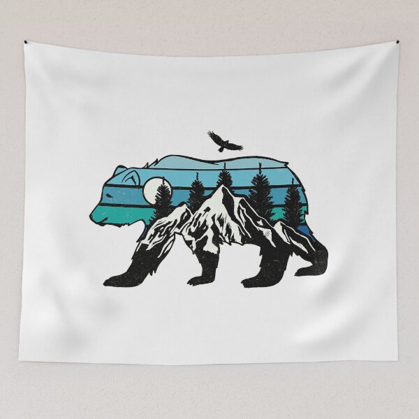 Item preview, Bear Country, The Mountains designed and sold by flashdeals70.