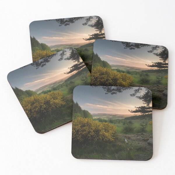Item preview, sunset from kirkhill forest designed and sold by codaimages.