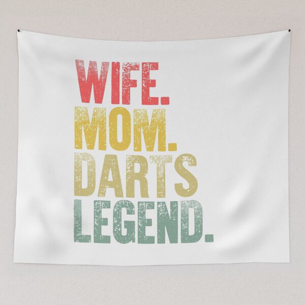 Item preview, Best Mother Women Funny Gift T Shirt Wife Mom Darts Legend designed and sold by Bendthetrend.