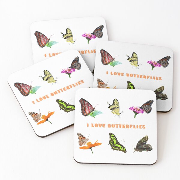 Item preview, I Love Butterflies - Butterfly Variety Pack designed and sold by molamode.