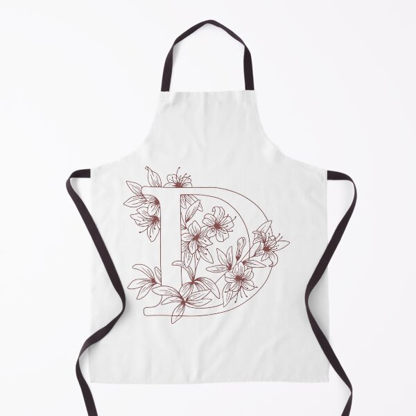 Item preview, Floral wreath Monogram D(initial)  designed and sold by Slangt-shirt.