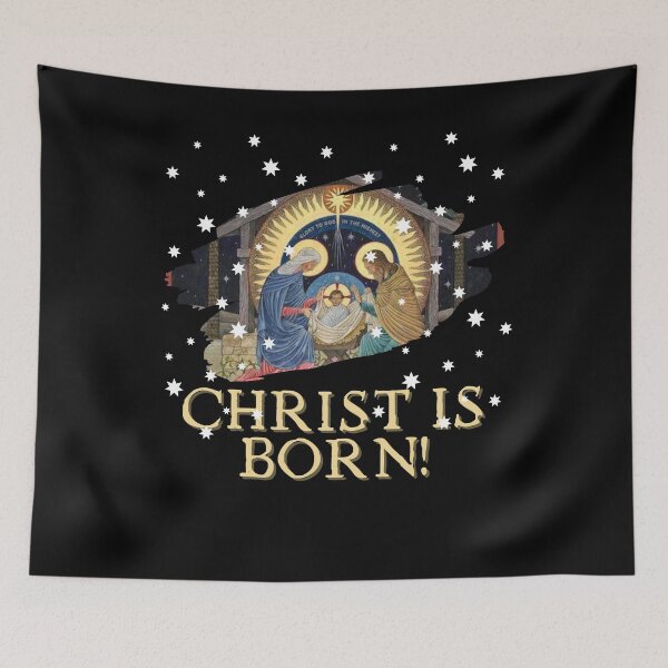 Item preview, Christmas Nativity Christ Is Born! designed and sold by DiverseMerch.