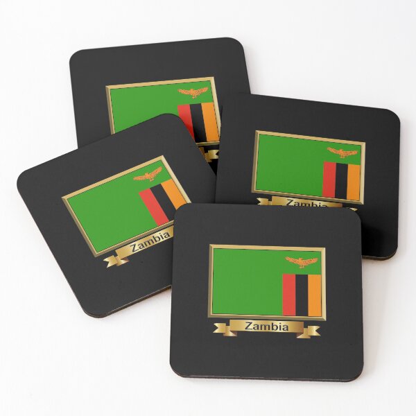 Item preview, Zambia Flag Stickers, Gifts, Masks & Products (N) designed and sold by mpodger.