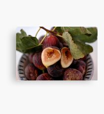 Figs In A Bowl Canvas Print