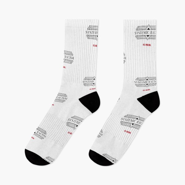 Item preview, Systemic Racism Is Real-Black Text designed and sold by Trendi61.
