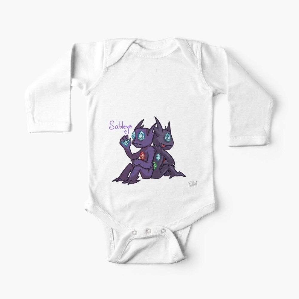 Sableye 302 Baby One Piece By Thunar Redbubble