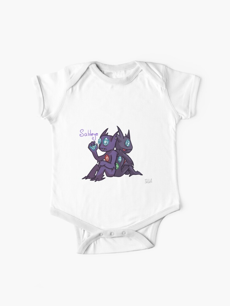 Sableye 302 Baby One Piece By Thunar Redbubble