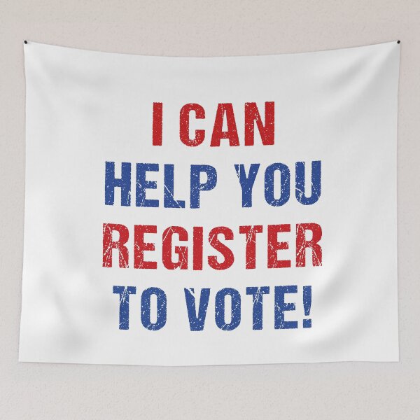 Item preview, Can Help You Register to Vote Registration 2020 Election designed and sold by Dream-bubble.