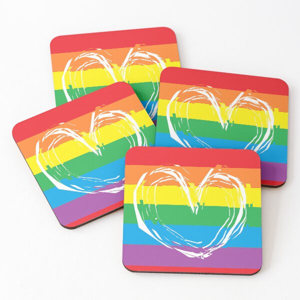Item preview, Lgbt heart designed and sold by NinaBetterNot.