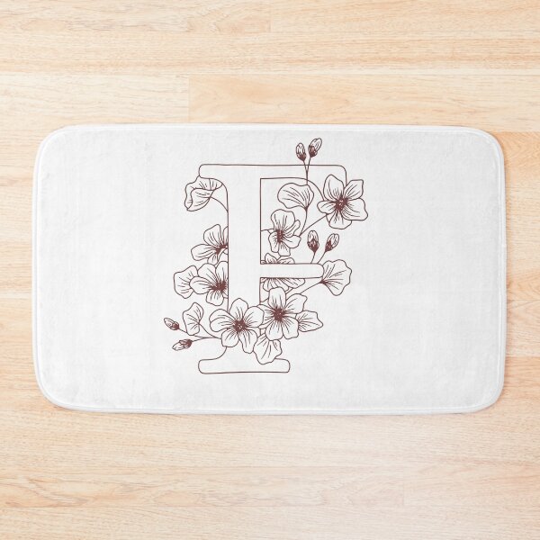 Item preview, Floral wreath Monogram F (initial)  designed and sold by Slangt-shirt.