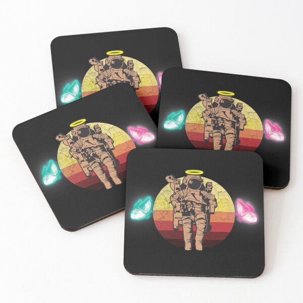 Item preview, Retro astroanut with butterflies designed and sold by Izod55.