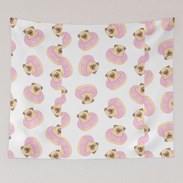 Item preview, Donut Pug Love designed and sold by givemedogs.