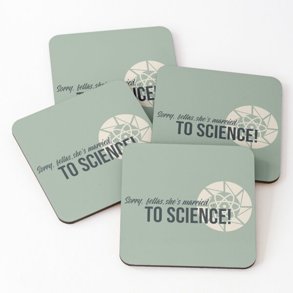 Item preview, She's Married to Science (Retro Version) designed and sold by fashionsforfans.