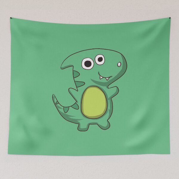 Item preview, Cute Green Dinosaur For Kids #4 designed and sold by SalahBlt.