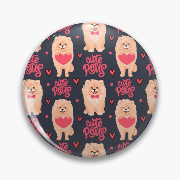 Item preview, Love Pomeranian Dog Pattern designed and sold by givemedogs.