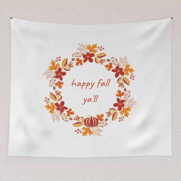 Item preview, Happy Fall Ya'll designed and sold by GoodGirlDesigns.