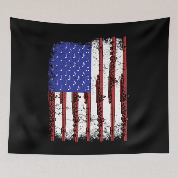 Item preview, Flute Novelty Gifts 4th of July Marching Band Flute designed and sold by DSWShirts.