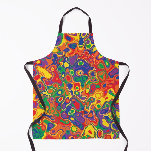 Item preview, Rainbow abstract pattern vector designed and sold by SueBee-Art.