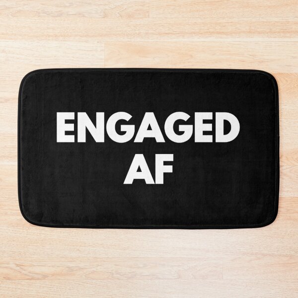 Item preview, Engaged AF designed and sold by mographicdesign.