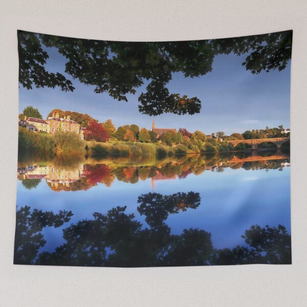 Item preview, Reflections on the River Tweed at Kelso, Scottish Borders designed and sold by yourscotborders.