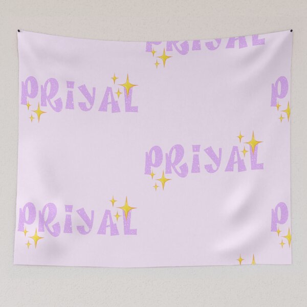 Item preview, custom bratz font glitter name, priyal designed and sold by Diygurugirl.
