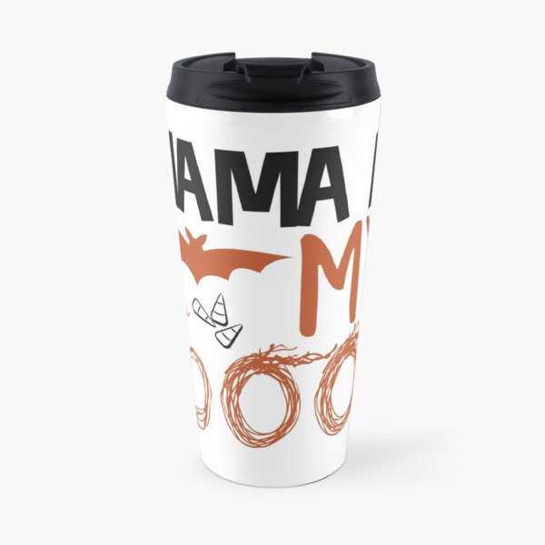 Mama is my boo for Halloween Travel Mug