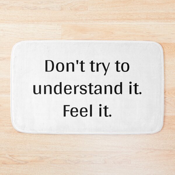 Item preview, Tenet - Dont try to understand it. Feel it. Black designed and sold by domo85.