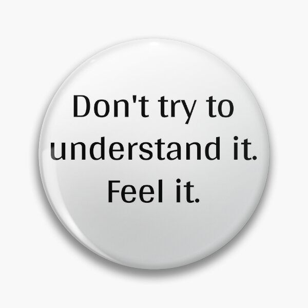 Item preview, Tenet - Dont try to understand it. Feel it. Black designed and sold by domo85.