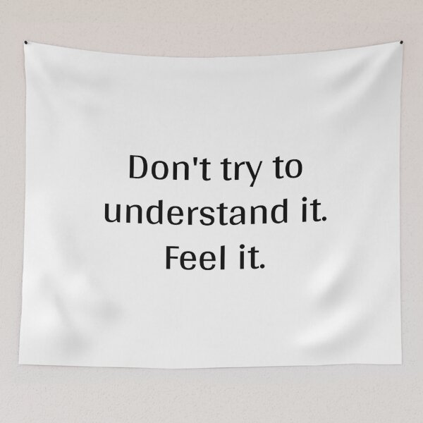 Item preview, Tenet - Dont try to understand it. Feel it. Black designed and sold by domo85.