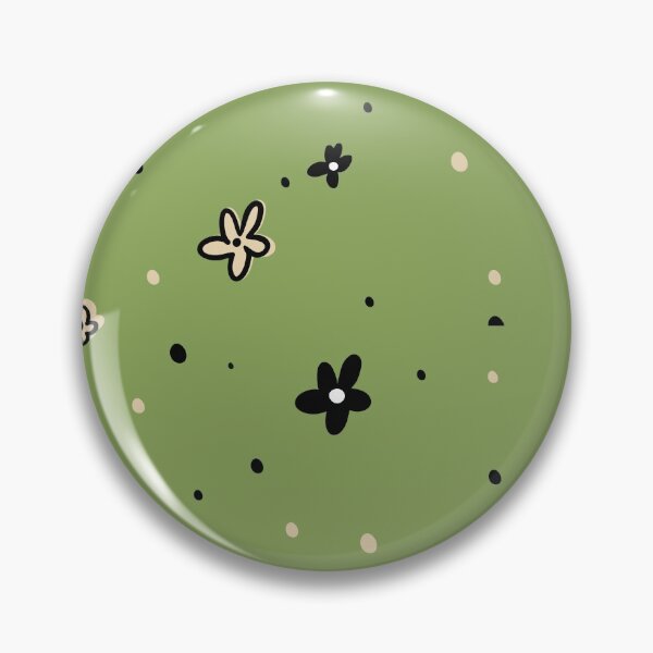 Item preview, Hearts, flowers and butterflies, cute pattern, adorable motif with pastel color, spring aesthetic - Vintage Green designed and sold by PattyTheGecko.