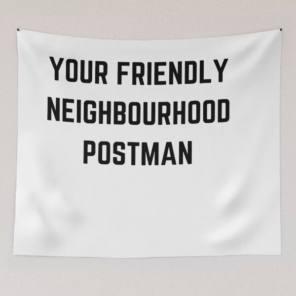 Item preview, your friendly neighbourhood postman funny  designed and sold by AnujShah7.