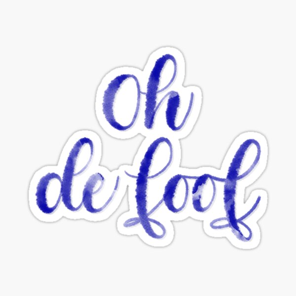 Item preview, Oh de foof - friends designed and sold by SarahClyde.