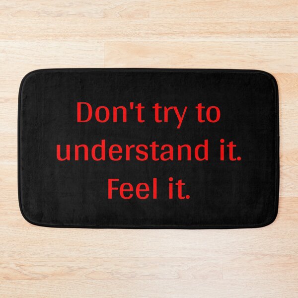 Item preview, Tenet - Don't try to understand it. Feel it. Red designed and sold by domo85.