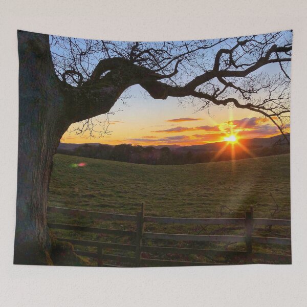 Item preview, Sunset near Cauldshiels Loch, Melrose, Scottish Borders designed and sold by yourscotborders.