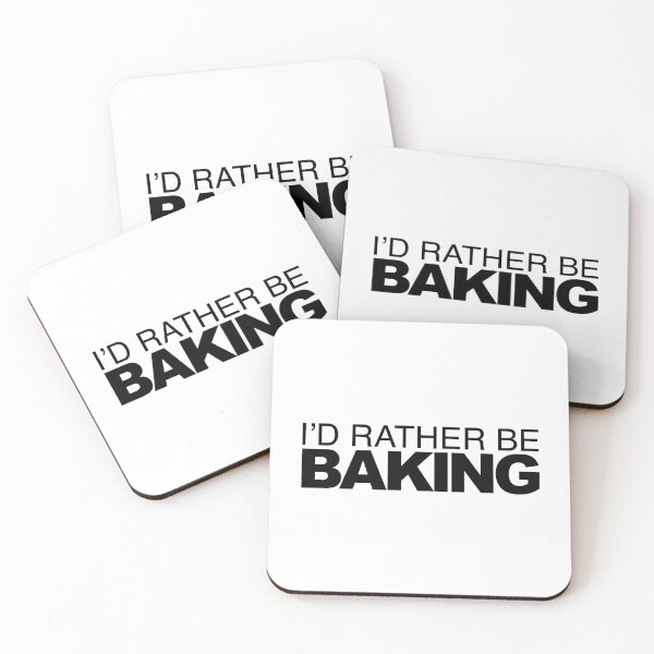 Item preview, Id rather be Baking designed and sold by LudlumDesign.