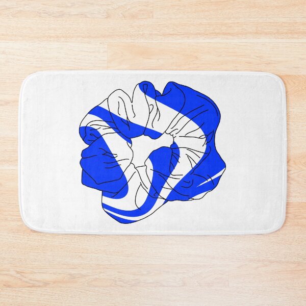 Item preview, Blue and White Scrunchie designed and sold by elisesylvia05.