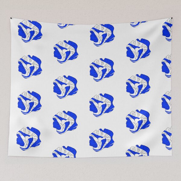Item preview, Blue and White Scrunchie designed and sold by elisesylvia05.