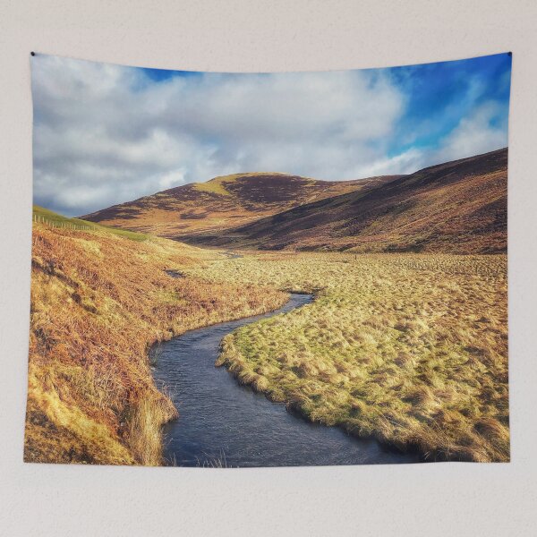 Item preview, Meldon Burn passing by the Meldon Hills, Peebleshire, Scottish Borders designed and sold by yourscotborders.