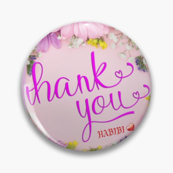 Item preview, THANK YOU HABIBI T-SHIRT designed and sold by Yamlila41.